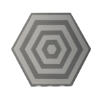 Hexagon tile HER 107